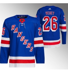 Men New York Rangers 26 Jimmy Vesey Blue Stitched Jersey Men New York Rangers 26 Jimmy Vesey Blue Stitched Jersey