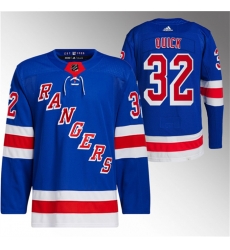 Men New York Rangers 32 Jonathan Quick Royal Stitched Jersey Men New York Rangers 32 Jonathan Quick Royal Stitched Jersey
