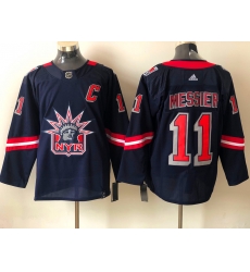 Men New York Rangers Mark Messier 11 Navy 2020 21 Reverse Retro Adidas Jersey Men New York Rangers Mark Messier 11 Navy 2020 21 Reverse Retro Adidas Jersey