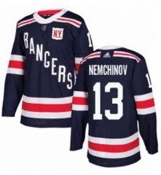 Mens Adidas New York Rangers 13 Sergei Nemchinov Authentic Navy Blue 2018 Winter Classic NHL Jersey Mens Adidas New York Rangers 13 Sergei Nemchinov Authentic Navy Blue 2018 Winter Classic NHL Jersey