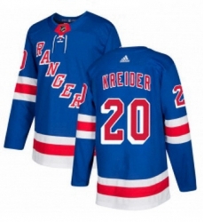 Mens Adidas New York Rangers 20 Chris Kreider Authentic Royal Blue Home NHL Jersey Mens Adidas New York Rangers 20 Chris Kreider Authentic Royal Blue Home NHL Jersey