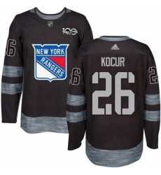 Mens Adidas New York Rangers 26 Joe Kocur Premier Black 1917 2017 100th Anniversary NHL Jersey Mens Adidas New York Rangers 26 Joe Kocur Premier Black 1917 2017 100th Anniversary NHL Jersey