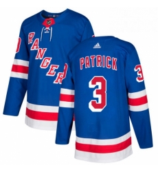 Mens Adidas New York Rangers 3 James Patrick Premier Royal Blue Home NHL Jersey Mens Adidas New York Rangers 3 James Patrick Premier Royal Blue Home NHL Jersey