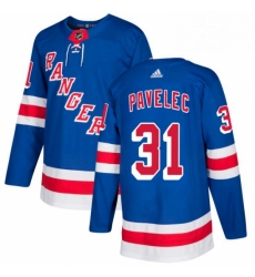 Mens Adidas New York Rangers 31 Ondrej Pavelec Authentic Royal Blue Home NHL Jersey Mens Adidas New York Rangers 31 Ondrej Pavelec Authentic Royal Blue Home NHL Jersey