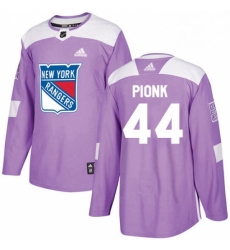 Mens Adidas New York Rangers 44 Neal Pionk Purple Authentic Fights Cancer Stitched NHL Jersey Mens Adidas New York Rangers 44 Neal Pionk Purple Authentic Fights Cancer Stitched NHL Jersey