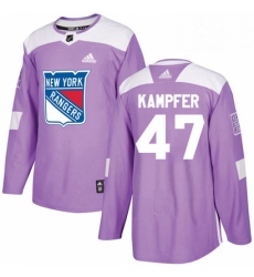 Mens Adidas New York Rangers 47 Steven Kampfer Authentic Purple Fights Cancer Practice NHL Jersey Mens Adidas New York Rangers 47 Steven Kampfer Authentic Purple Fights Cancer Practice NHL Jersey