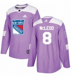 Mens Adidas New York Rangers 8 Cody McLeod Authentic Purple Fights Cancer Practice NHL Jersey Mens Adidas New York Rangers 8 Cody McLeod Authentic Purple Fights Cancer Practice NHL Jersey