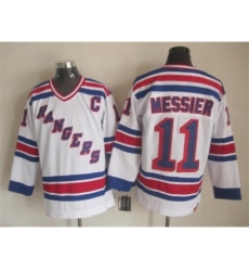 NHL New York Rangers #11 Mark Messier white jerseys(New vintage retro) NHL New York Rangers #11 Mark Messier white jerseys(New vintage retro)