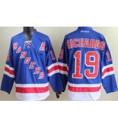 New York Rangers #19 Brad Richards BLUE jerseys New York Rangers #19 Brad Richards BLUE jerseys
