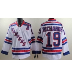 New York Rangers 19# Brad Richards white Jersey New York Rangers 19# Brad Richards white Jersey