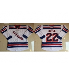 New York Rangers #22 Dan Boyle White Stitched NHL Jersey New York Rangers #22 Dan Boyle White Stitched NHL Jersey