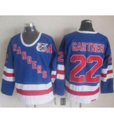 New York Rangers #22 Mike Gartner Blue CCM 75TH Stitched NHL Jersey New York Rangers #22 Mike Gartner Blue CCM 75TH Stitched NHL Jersey