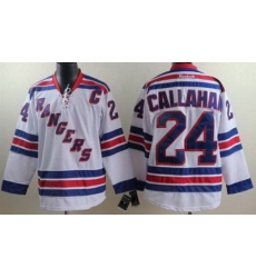 New York Rangers #24 Ryan Callahan white jeseys New York Rangers #24 Ryan Callahan white jeseys