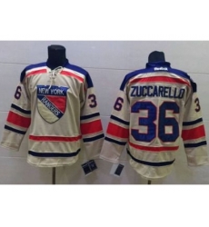 New York Rangers #36 Mats Zuccarello Cream 2012 Winter Classic Stitched NHL Jersey New York Rangers #36 Mats Zuccarello Cream 2012 Winter Classic Stitched NHL Jersey