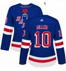 Womens Adidas New York Rangers 10 JT Miller Authentic Royal Blue Home NHL Jersey Womens Adidas New York Rangers 10 JT Miller Authentic Royal Blue Home NHL Jersey