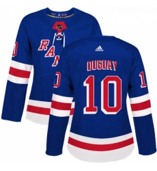 Womens Adidas New York Rangers 10 Ron Duguay Authentic Royal Blue Home NHL Jersey Womens Adidas New York Rangers 10 Ron Duguay Authentic Royal Blue Home NHL Jersey