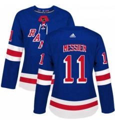 Womens Adidas New York Rangers 11 Mark Messier Premier Royal Blue Home NHL Jersey Womens Adidas New York Rangers 11 Mark Messier Premier Royal Blue Home NHL Jersey