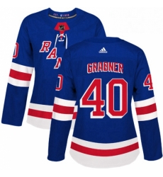 Womens Adidas New York Rangers 40 Michael Grabner Premier Royal Blue Home NHL Jersey Womens Adidas New York Rangers 40 Michael Grabner Premier Royal Blue Home NHL Jersey