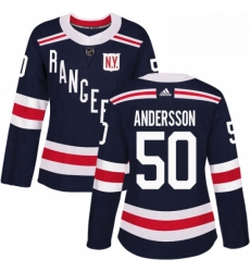 Womens Adidas New York Rangers 50 Lias Andersson Authentic Navy Blue 2018 Winter Classic NHL Jersey Womens Adidas New York Rangers 50 Lias Andersson Authentic Navy Blue 2018 Winter Classic NHL Jersey