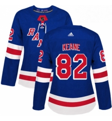 Womens Adidas New York Rangers 82 Joey Keane Premier Royal Blue Home NHL Jersey Womens Adidas New York Rangers 82 Joey Keane Premier Royal Blue Home NHL Jersey