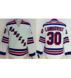 Kids New York Rangers #30 Henrik Lundqvist White NHL Jerseys Kids New York Rangers #30 Henrik Lundqvist White NHL Jerseys