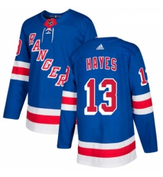 Youth Adidas New York Rangers 13 Kevin Hayes Authentic Royal Blue Home NHL Jersey Youth Adidas New York Rangers 13 Kevin Hayes Authentic Royal Blue Home NHL Jersey