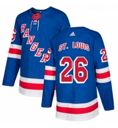 Youth Adidas New York Rangers 26 Martin St Louis Authentic Royal Blue Home NHL Jersey Youth Adidas New York Rangers 26 Martin St Louis Authentic Royal Blue Home NHL Jersey