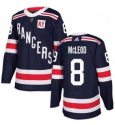 Youth Adidas New York Rangers 8 Cody McLeod Authentic Royal Blue Home NHL Jersey Youth Adidas New York Rangers 8 Cody McLeod Authentic Royal Blue Home NHL Jersey
