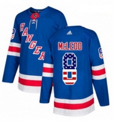 Youth Adidas New York Rangers 8 Cody McLeod Authentic Royal Blue USA Flag Fashion NHL Jersey Youth Adidas New York Rangers 8 Cody McLeod Authentic Royal Blue USA Flag Fashion NHL Jersey
