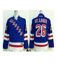 Youth nhl jerseys new york rangers #26 st.louis blue Youth nhl jerseys new york rangers #26 st.louis blue