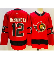 Men Ottawa Senators 12 Alex DeBrincat 2021 Red Reverse Retro Stitched Jersey Men Ottawa Senators 12 Alex DeBrincat 2021 Red Reverse Retro Stitched Jersey