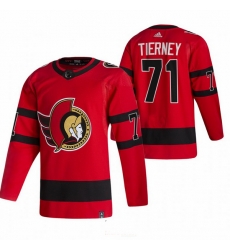 Men Ottawa Senators 71 Chris Tierney Red Adidas 2020 21 Reverse Retro Alternate NHL Jersey Men Ottawa Senators 71 Chris Tierney Red Adidas 2020 21 Reverse Retro Alternate NHL Jersey