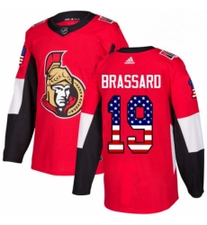 Mens Adidas Ottawa Senators 19 Derick Brassard Authentic Red USA Flag Fashion NHL Jersey Mens Adidas Ottawa Senators 19 Derick Brassard Authentic Red USA Flag Fashion NHL Jersey