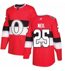 Mens Adidas Ottawa Senators 25 Chris Neil Authentic Red 2017 100 Classic NHL Jersey Mens Adidas Ottawa Senators 25 Chris Neil Authentic Red 2017 100 Classic NHL Jersey
