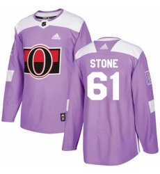 Mens Adidas Ottawa Senators 61 Mark Stone Authentic Purple Fights Cancer Practice NHL Jersey Mens Adidas Ottawa Senators 61 Mark Stone Authentic Purple Fights Cancer Practice NHL Jersey