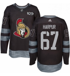 Mens Adidas Ottawa Senators 67 Ben Harpur Authentic Black 1917 2017 100th Anniversary NHL Jersey Mens Adidas Ottawa Senators 67 Ben Harpur Authentic Black 1917 2017 100th Anniversary NHL Jersey