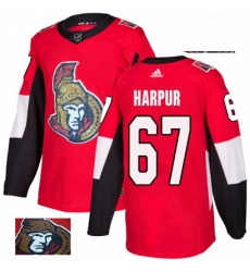 Mens Adidas Ottawa Senators 67 Ben Harpur Authentic Red Fashion Gold NHL Jersey Mens Adidas Ottawa Senators 67 Ben Harpur Authentic Red Fashion Gold NHL Jersey