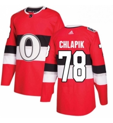 Mens Adidas Ottawa Senators 78 Filip Chlapik Authentic Red 2017 100 Classic NHL Jersey Mens Adidas Ottawa Senators 78 Filip Chlapik Authentic Red 2017 100 Classic NHL Jersey
