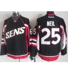 Ottawa Senators 25 Chris Neil Black NHL Jerseys Ottawa Senators 25 Chris Neil Black NHL Jerseys