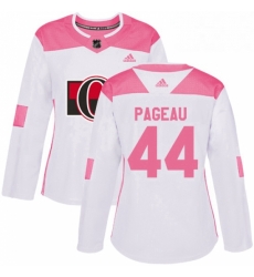 Womens Adidas Ottawa Senators 44 Jean Gabriel Pageau Authentic WhitePink Fashion NHL Jersey Womens Adidas Ottawa Senators 44 Jean Gabriel Pageau Authentic WhitePink Fashion NHL Jersey