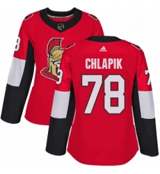 Womens Adidas Ottawa Senators 78 Filip Chlapik Premier Red Home NHL Jersey Womens Adidas Ottawa Senators 78 Filip Chlapik Premier Red Home NHL Jersey