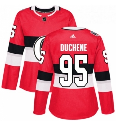 Womens Adidas Ottawa Senators 95 Matt Duchene Authentic Red 2017 100 Classic NHL Jersey Womens Adidas Ottawa Senators 95 Matt Duchene Authentic Red 2017 100 Classic NHL Jersey