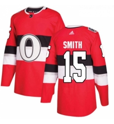 Youth Adidas Ottawa Senators 15 Zack Smith Authentic Red 2017 100 Classic NHL Jersey Youth Adidas Ottawa Senators 15 Zack Smith Authentic Red 2017 100 Classic NHL Jersey