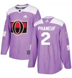 Youth Adidas Ottawa Senators 2 Dion Phaneuf Authentic Purple Fights Cancer Practice NHL Jersey Youth Adidas Ottawa Senators 2 Dion Phaneuf Authentic Purple Fights Cancer Practice NHL Jersey