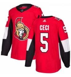 Youth Adidas Ottawa Senators 5 Cody Ceci Premier Red Home NHL Jersey Youth Adidas Ottawa Senators 5 Cody Ceci Premier Red Home NHL Jersey