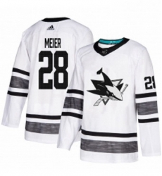 Mens Adidas San Jose Sharks 28 Timo Meier White 2019 All Star Game Parley Authentic Stitched NHL Jersey Mens Adidas San Jose Sharks 28 Timo Meier White 2019 All Star Game Parley Authentic Stitched NHL Jersey
