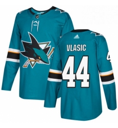 Mens Adidas San Jose Sharks 44 Marc Edouard Vlasic Premier Teal Green Home NHL Jersey Mens Adidas San Jose Sharks 44 Marc Edouard Vlasic Premier Teal Green Home NHL Jersey