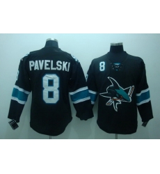 San Jose Sharks 8 Joe pavelski black jerseys San Jose Sharks 8 Joe pavelski black jerseys
