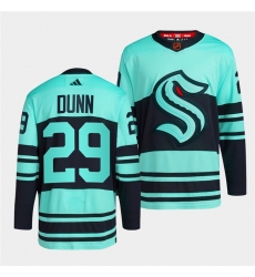 Men Seattle Kraken 29 Vince Dunn Ice Blue 2022 23 Reverse Retro Stitched Jersey Men Seattle Kraken 29 Vince Dunn Ice Blue 2022 23 Reverse Retro Stitched Jersey