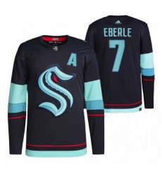 Men Seattle Kraken 7 Jordan Eberle 2021 22 Navy Home Stitched jersey Men Seattle Kraken 7 Jordan Eberle 2021 22 Navy Home Stitched jersey